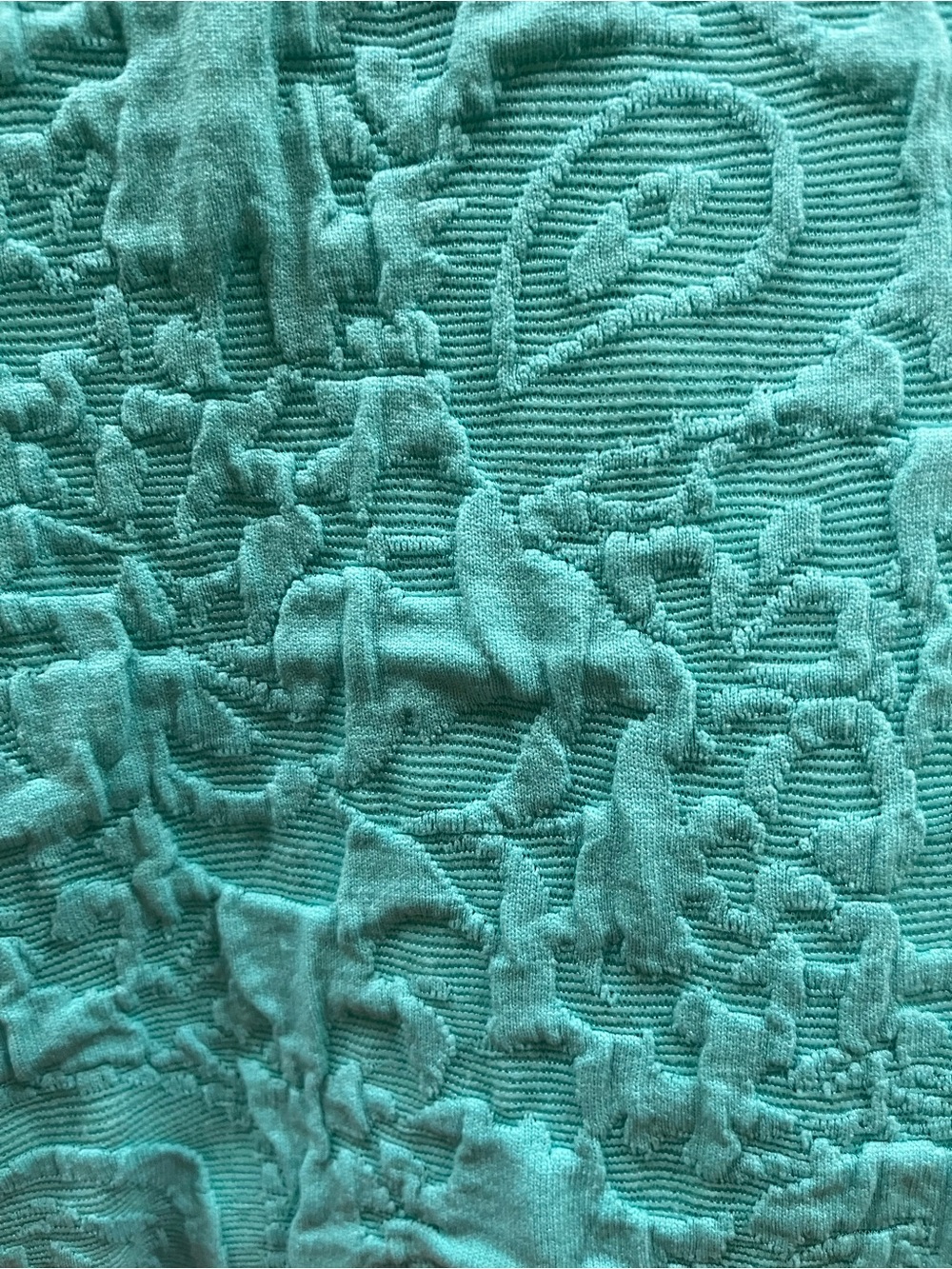 Preswick & Moore Paisley Damask Textured Knit Shirt XL - Picture 7 of 7